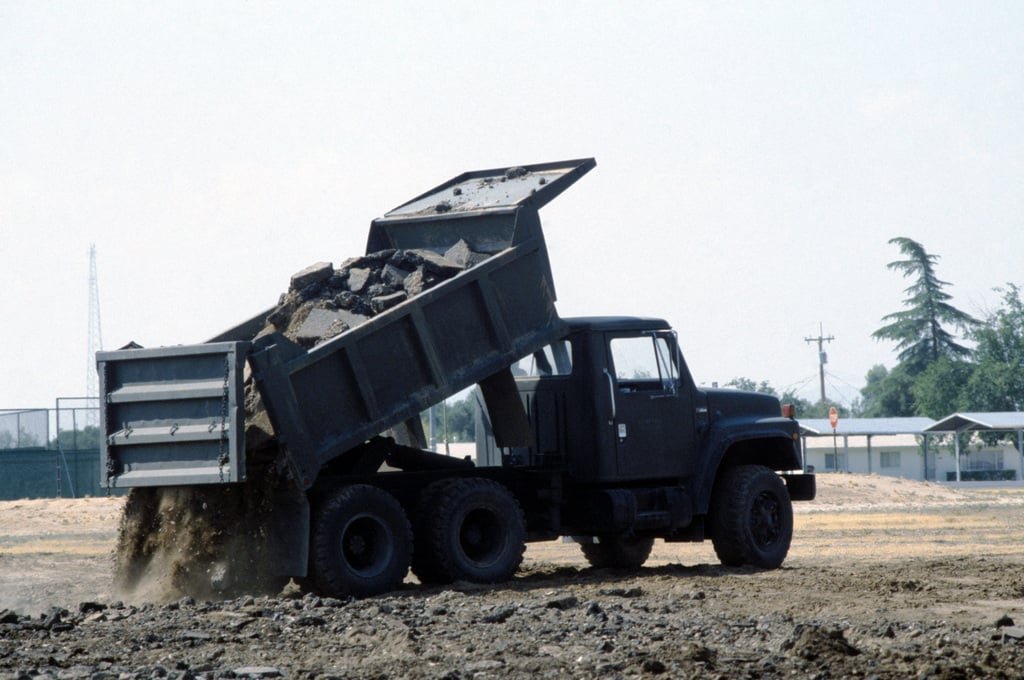 Aggregate haul trucks
